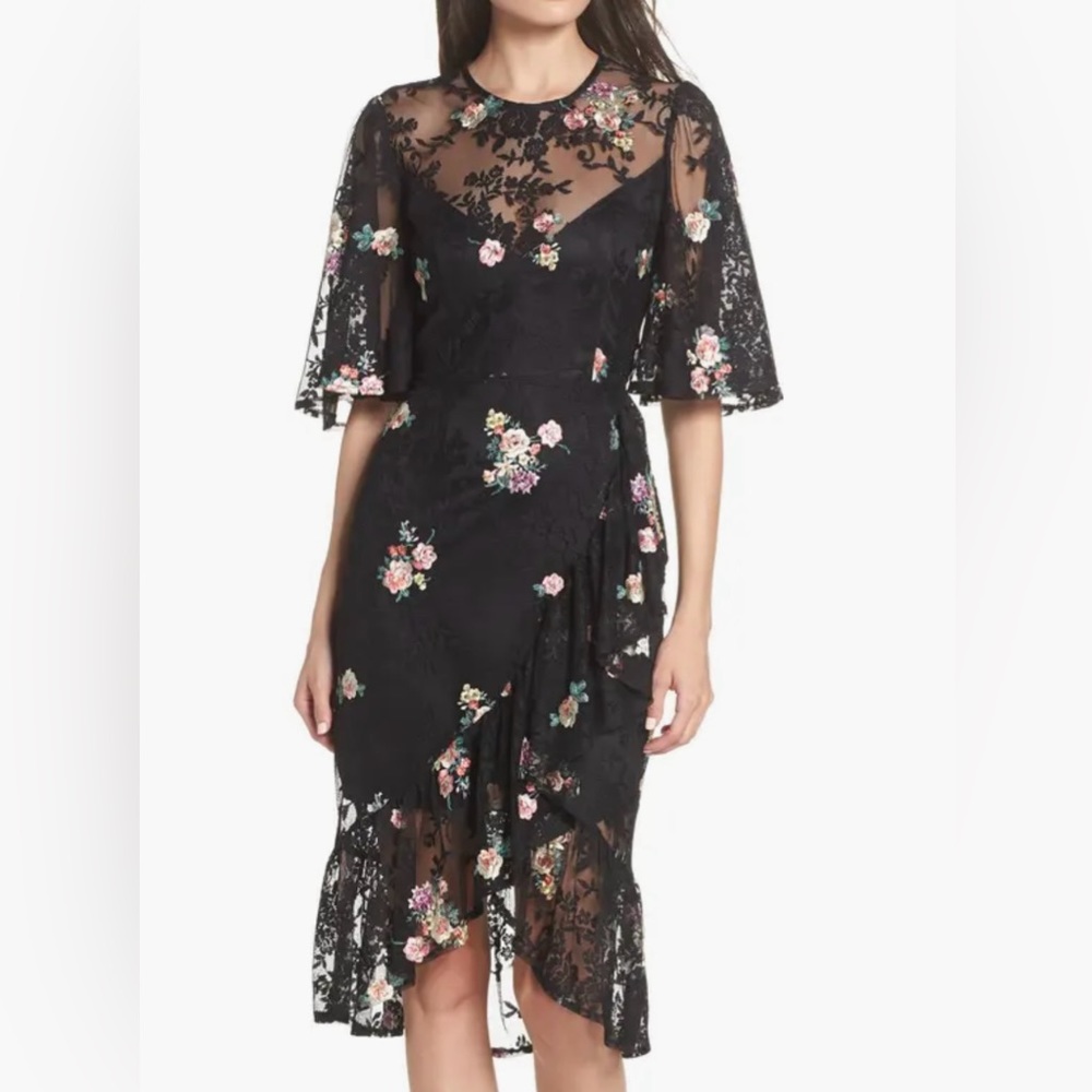COOPER ST Myrtle Floral Lace Dress in size 2 - Picture 2 of 6